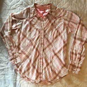 Wrangler western shirt size M